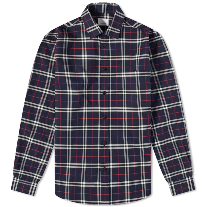 Košeľa Burberry Simpson Check Shirt Navy | 8018640A1960