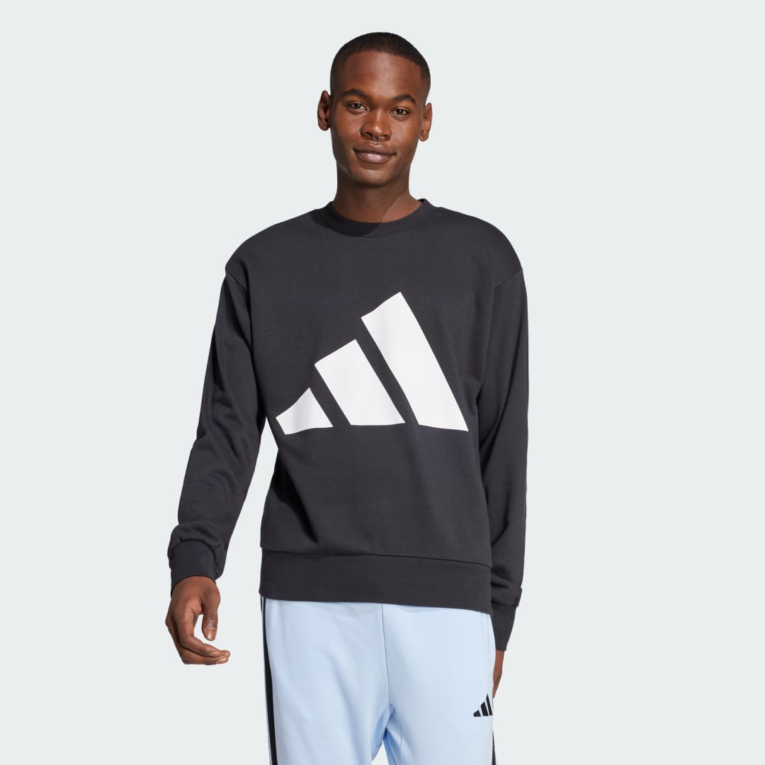 Mikina adidas Performance Essentials Big Logo Sweatshirt Čierna | JE8949, 0