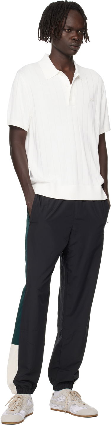 Polo tričko Lacoste Ribbed Knit Polo Biela | AH5339_70V, 3