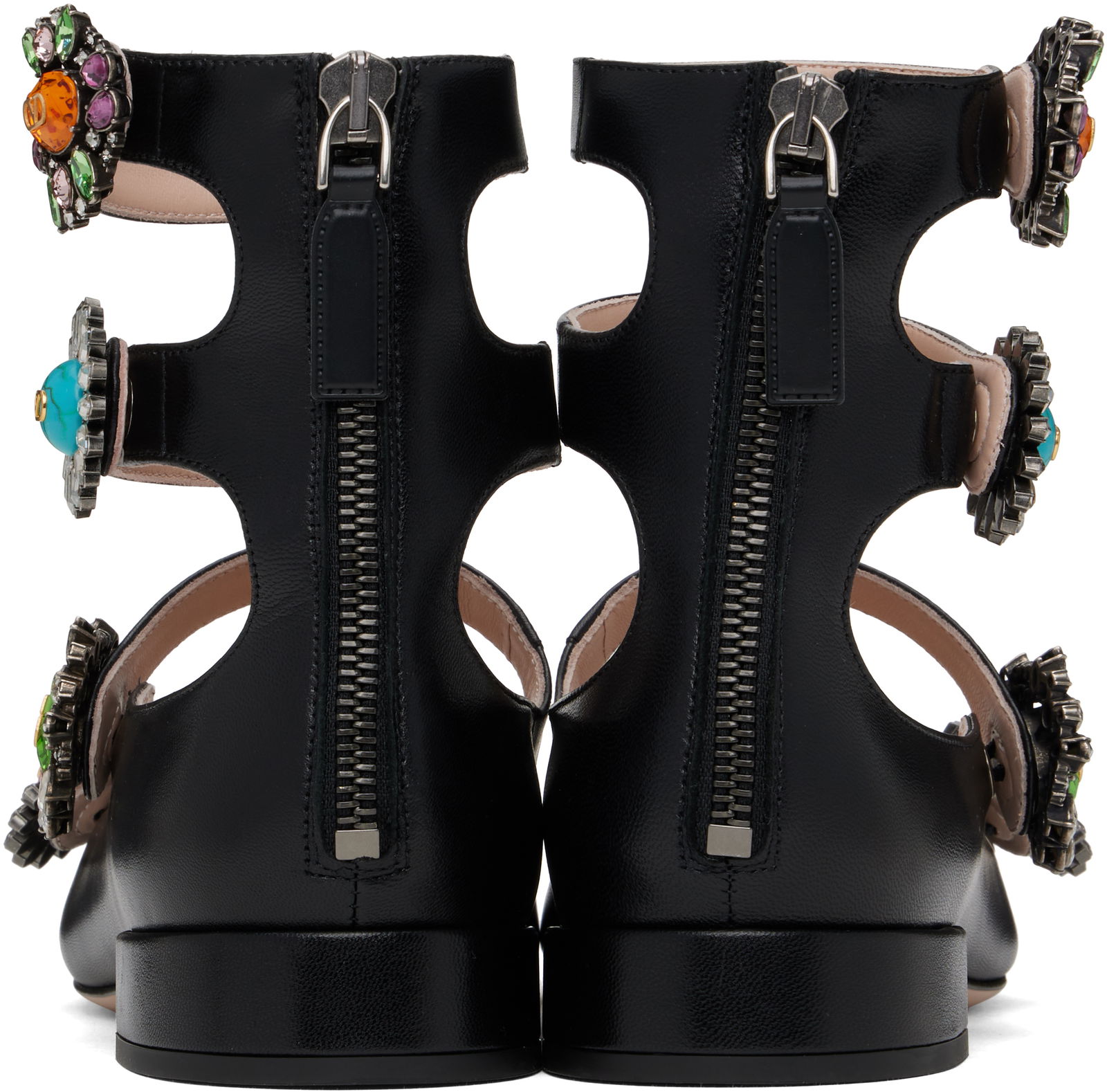 Valentino Garavani Preshoes Ballerinas with Crystal Embellishments