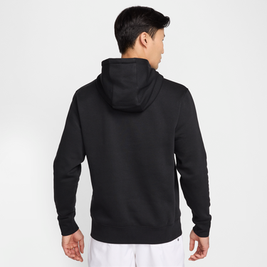 Mikina Nike Nike Club Fleece Hoodie Čierna | FN3859-010, 3