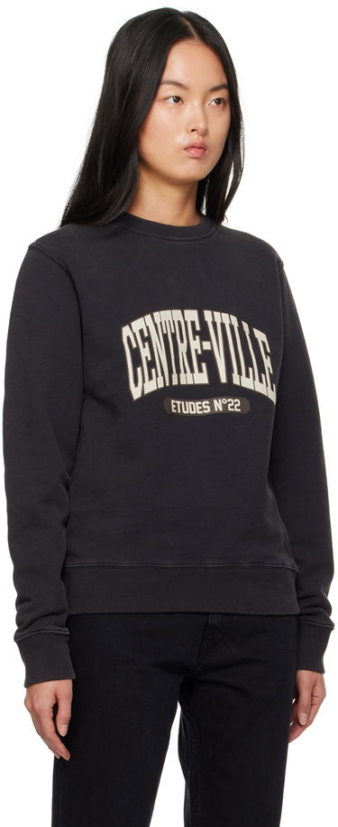 Mikina Études Études Story Centre-Ville Sweatshirt Čierna | H23MM205A01595, 1