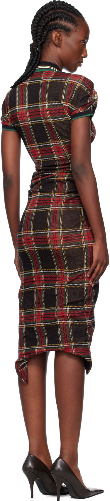 Šaty Vivienne Westwood Vivienne Westwood Pulling Plaid Midi Dress Rôznofarebný | 1601004S-J009T-, 2