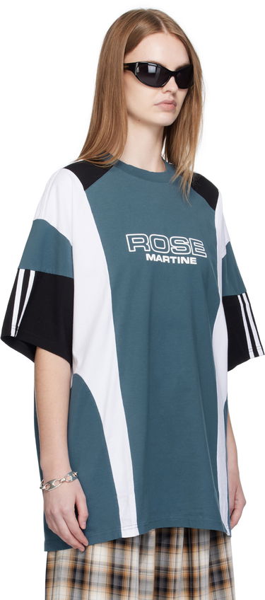 Tričko Martine Rose Martine Rose Oversized Panelled T-Shirt Tyrkysová | 630JE01529D, 4