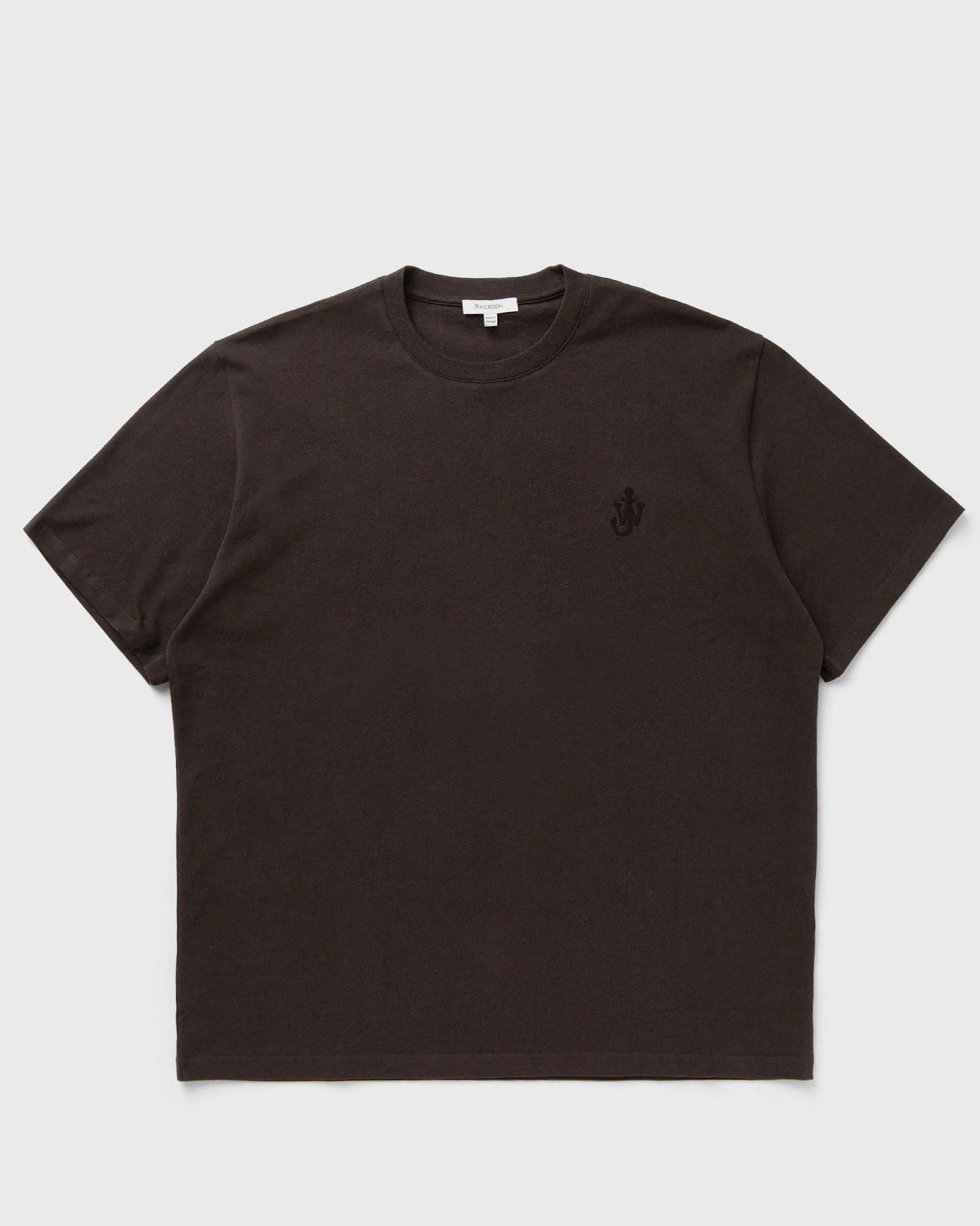Tričko JW Anderson Anchor Embroidered T-Shirt Hnedá | JT0257-PG1510-687, 0