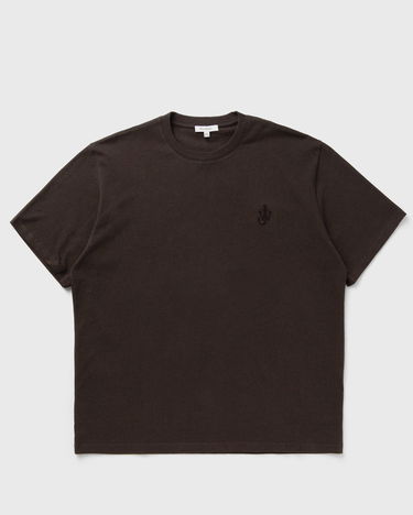 Tričko JW Anderson Anchor Embroidered T-Shirt Hnedá | JT0257-PG1510-687, 0
