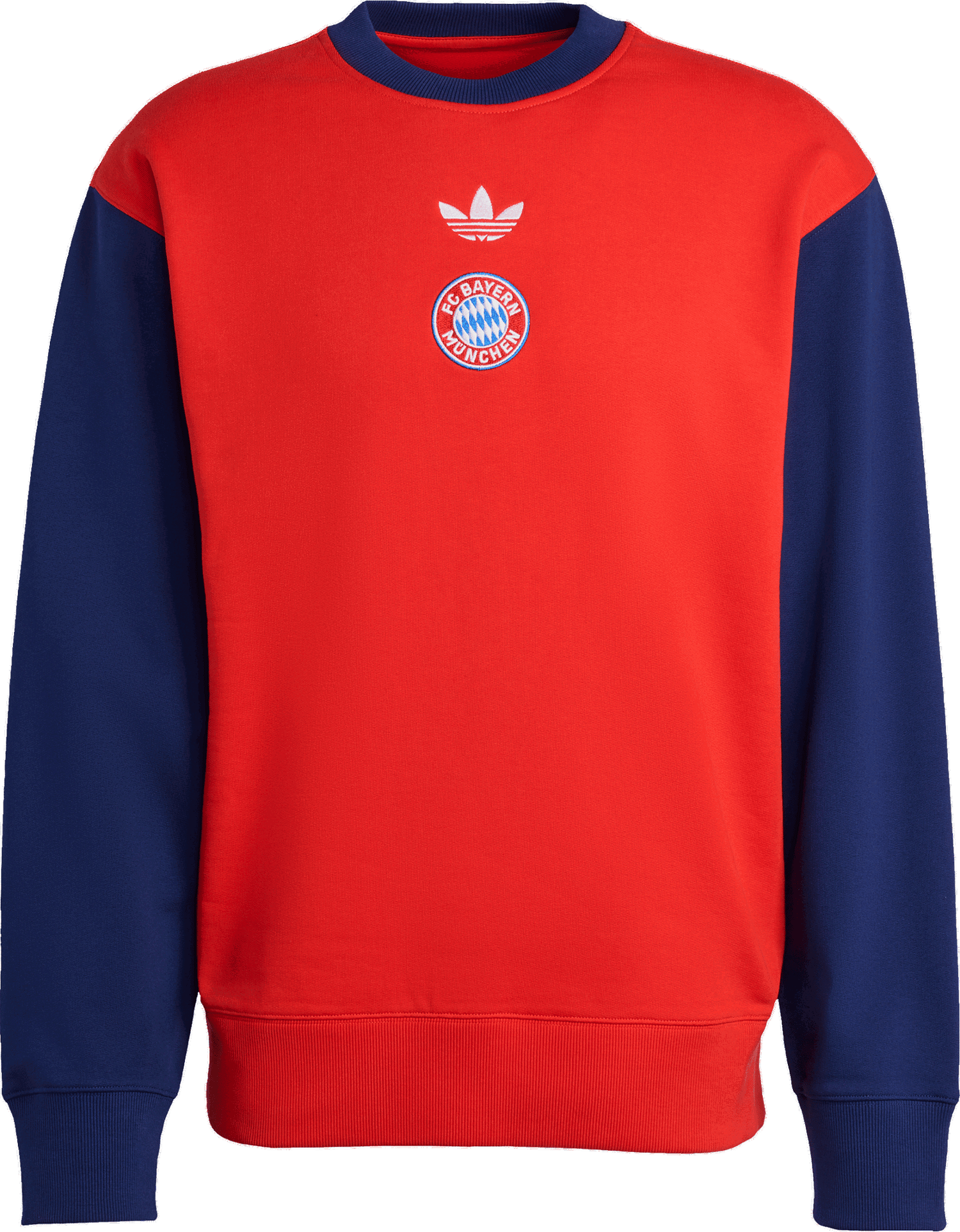 Mikina adidas Originals FC Bayern München LFSTLR Crew Sweatshirt Rôznofarebný | kc7795, 0