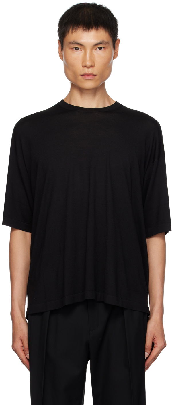 Tričko The Row Relaxed Fit T-Shirt Čierna | 269-Y590, 0