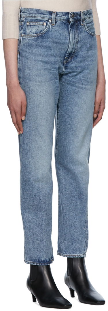 Džínsy TOTEME TOTEME Twisted Seam Jeans Modrá | 222-232-741, 1