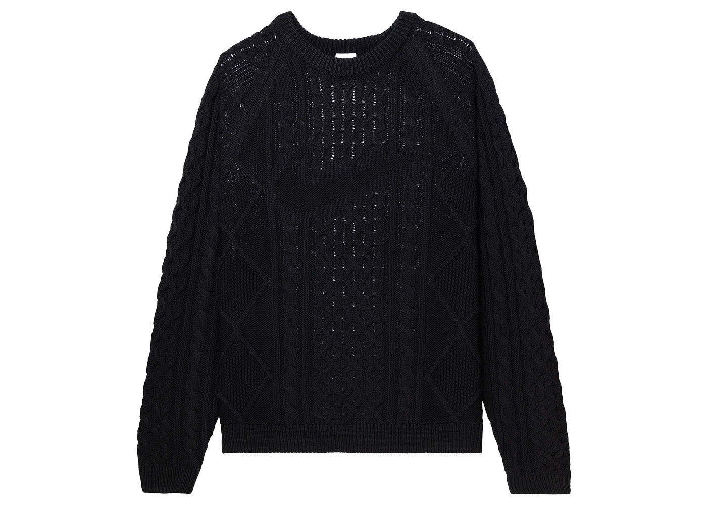 Sveter Nike Cable Knit L/S Sweater Čierna | DQ5177-010, 0