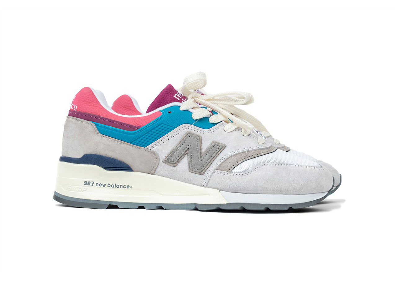 Tenisky a topánky New Balance 997 Aime Leon Dore (Pink Tongue) Šedá | M997ALD, 0