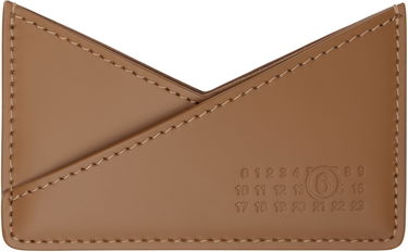 Peňaženka Maison Margiela MM6 Maison Margiela Triangle Card Holder Hnedá | SA6UI0014 P7183, 0