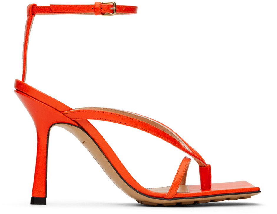 Tenisky a topánky Bottega Veneta Stretch Strap Sandals "Orange" Oranžová | 608835 VBSF0, 0