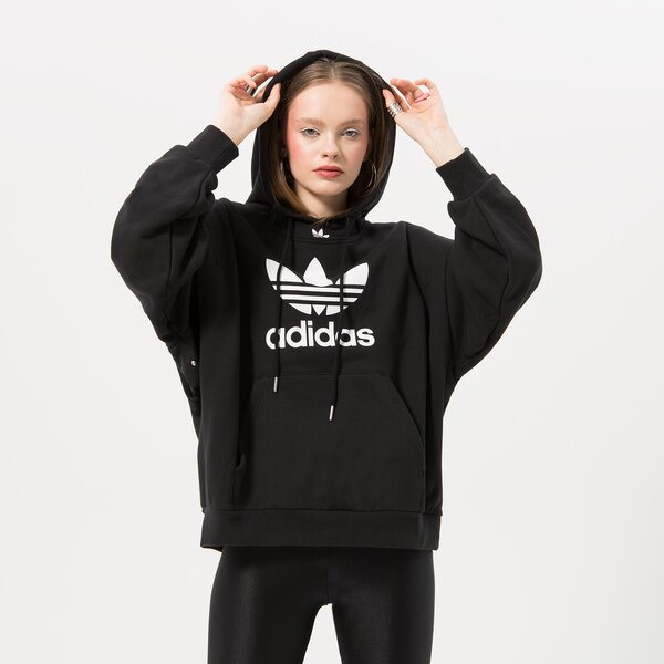 Mikina adidas Performance Trefoil Hoodie Čierna | IC5576, 0
