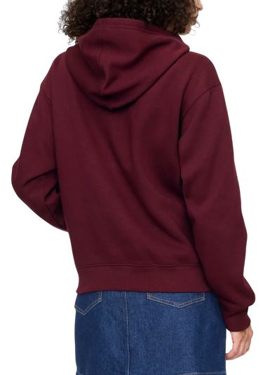 Mikina GAP Full-Zip Logo Hoodie Vínová | 678782-10, 1