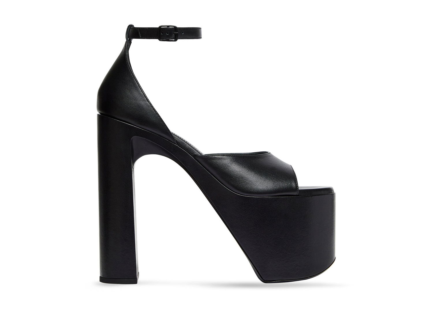 Tenisky a topánky Balenciaga Camden 160mm Sandals "Black Leather" W Čierna | 742308WB9G11000, 0