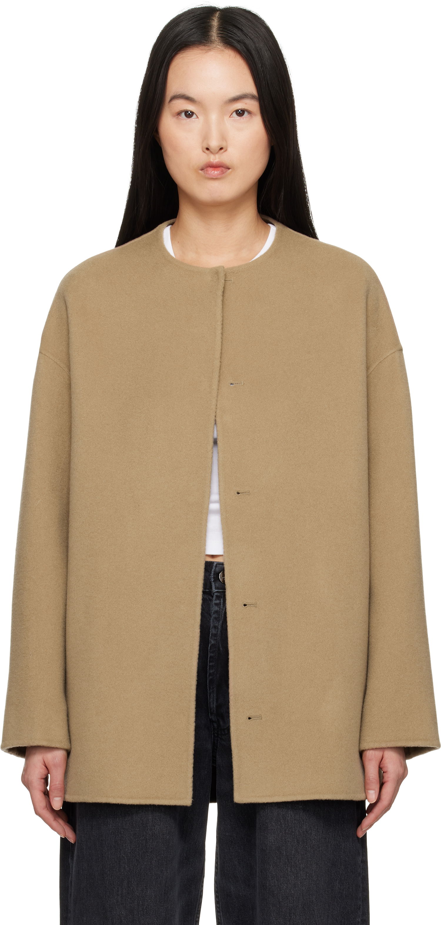 Kabáty Loulou de Saison Loulou de Saison Gio Coat Béžová | GIO, 0