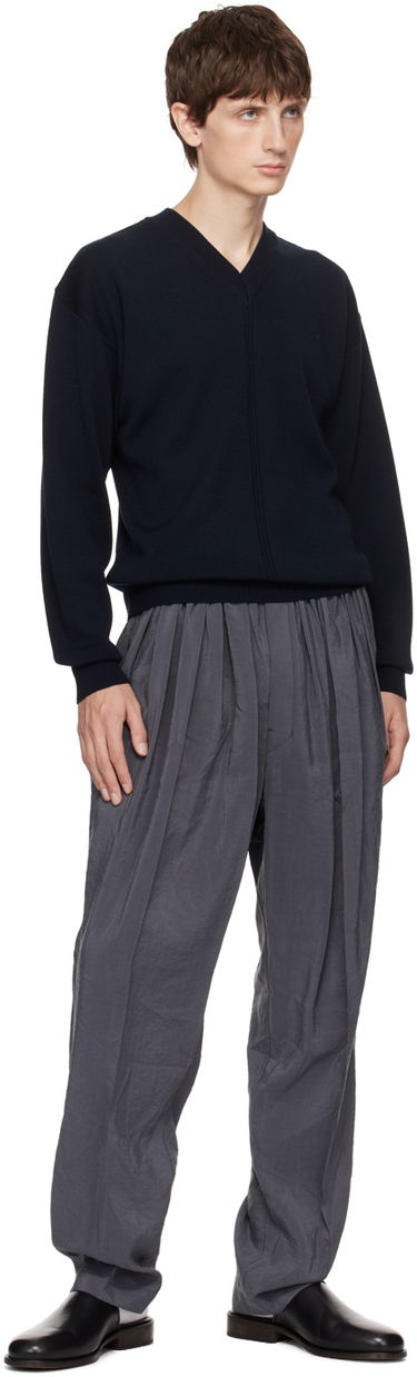 Nohavice LEMAIRE Lemaire Relaxed Trousers Šedá | PA1079 LF208, 3