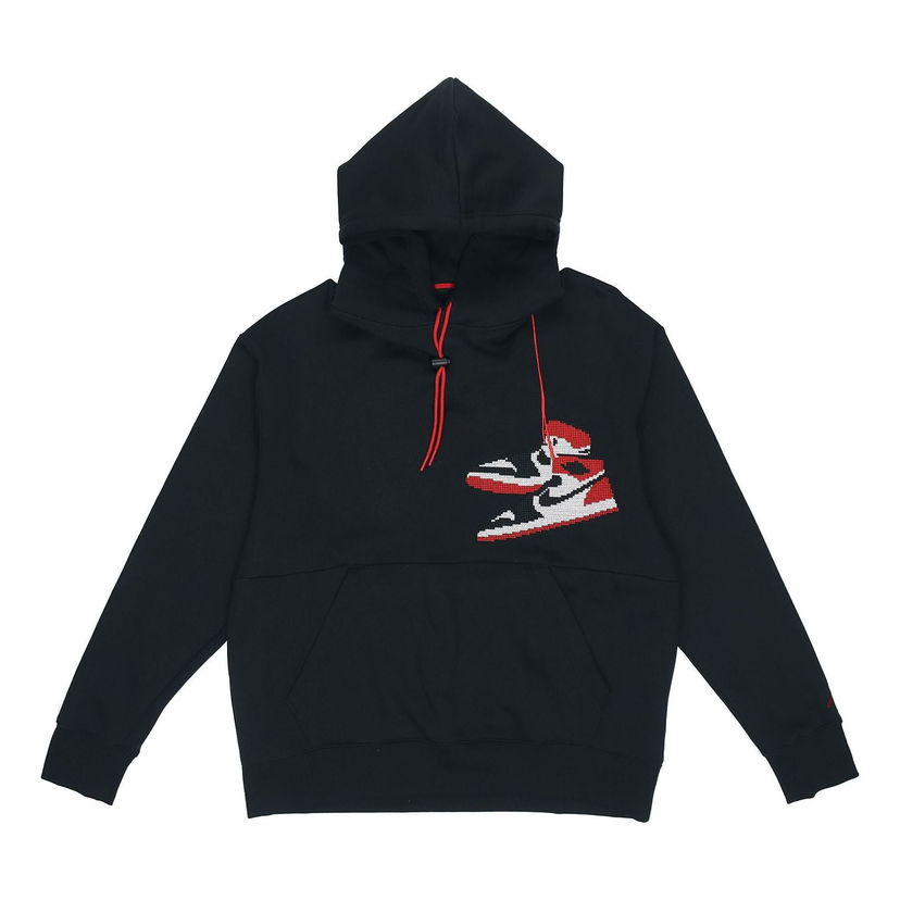 Mikina Jordan Jordan Jumpman Holiday Fleece Hoodie Čierna | CT3458-010