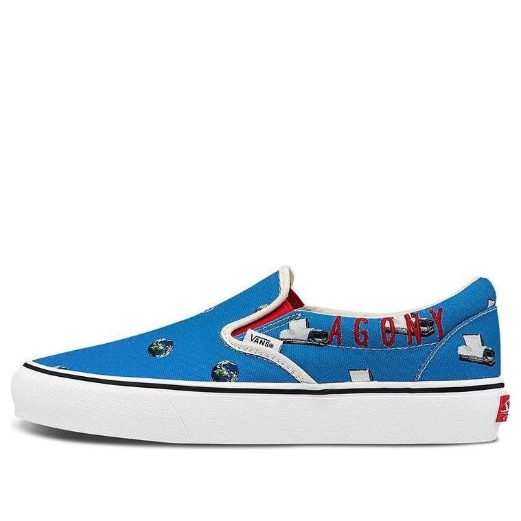 Tenisky a topánky Vans Cali Thornhill Dewitt x Vault Classic Slip-On LX Modrá | VN0A3QXY61H, 0