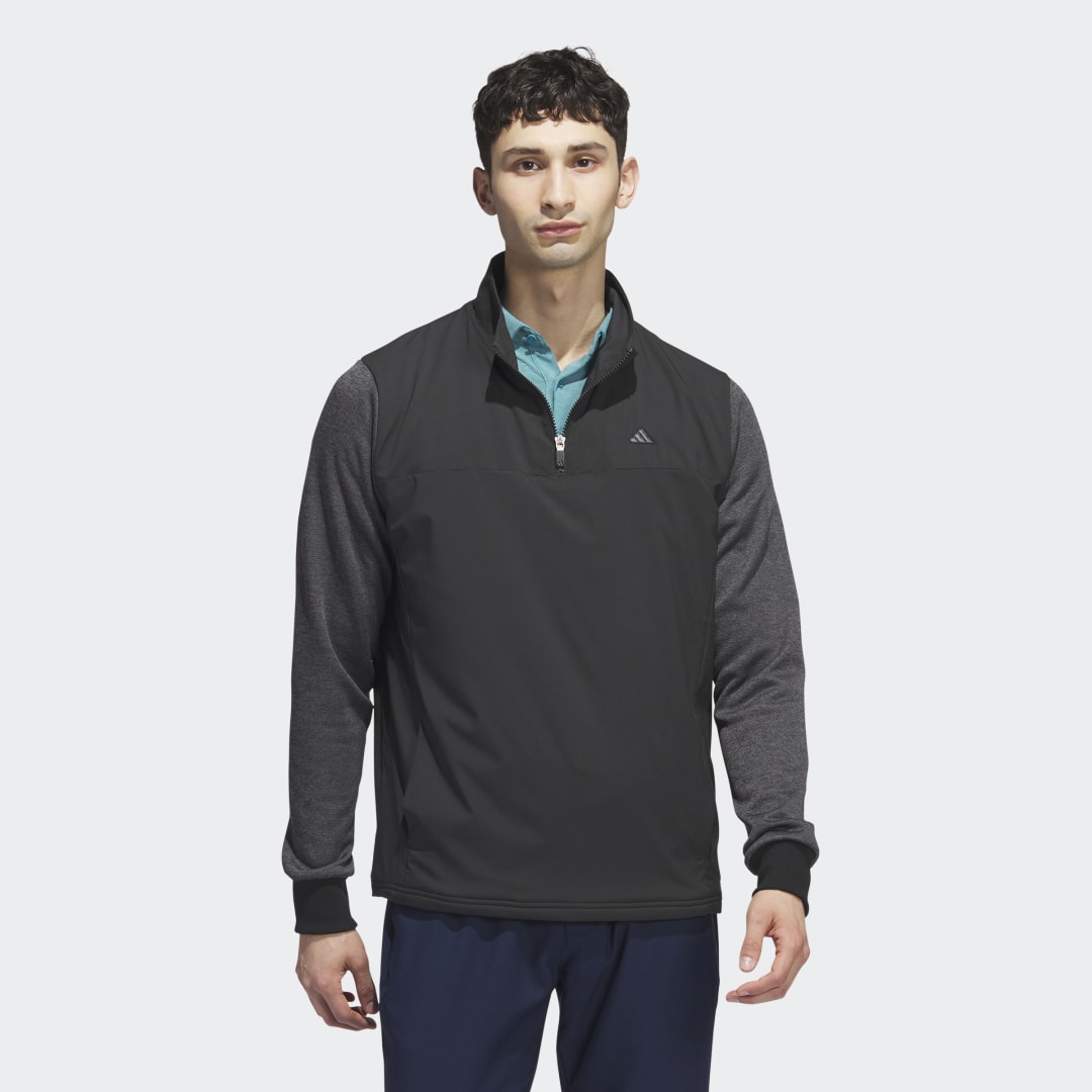 Mikina adidas Originals Go-To Quarter-Zip Čierna | II7848, 0