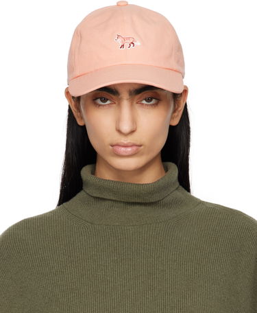 Šiltovka MAISON KITSUNÉ Maison Kitsuné Baby Fox Baseball Cap Ružová | OW06108WB0026, 0