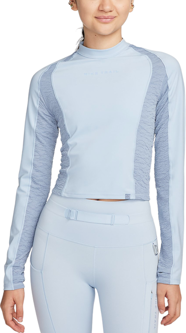 Tričko Nike W NK TRAIL DF LS TOP Tyrkysová | fn4706-440, 0