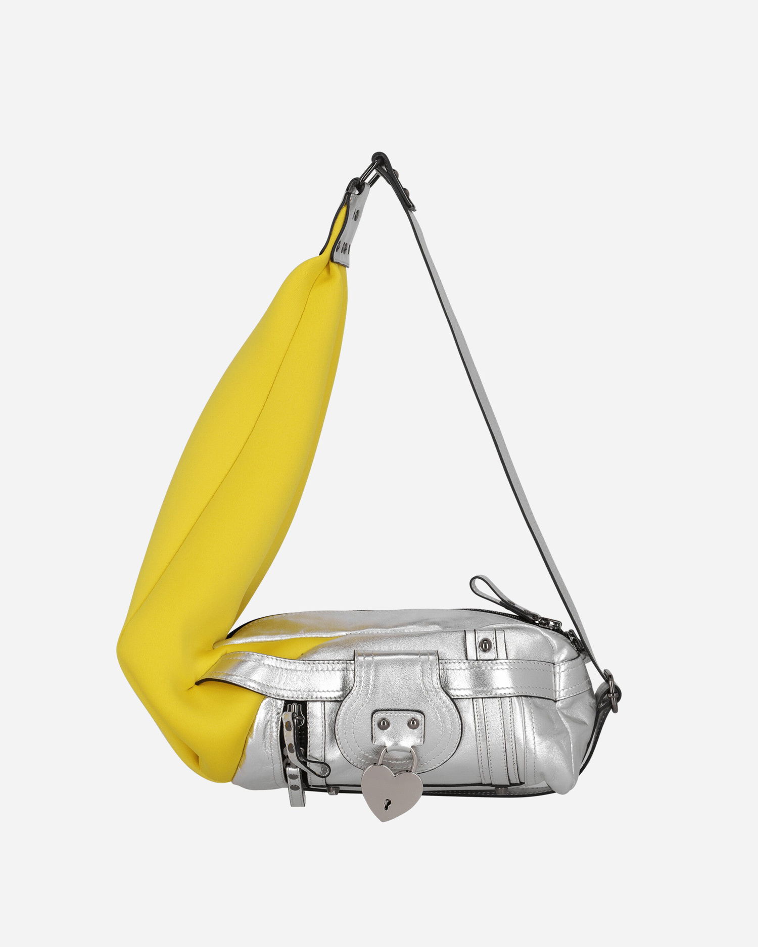 Taška cez rameno Ottolinger Neoprene and Leather Mini Bag Žltá | 2227210210 SLVYLW, 0