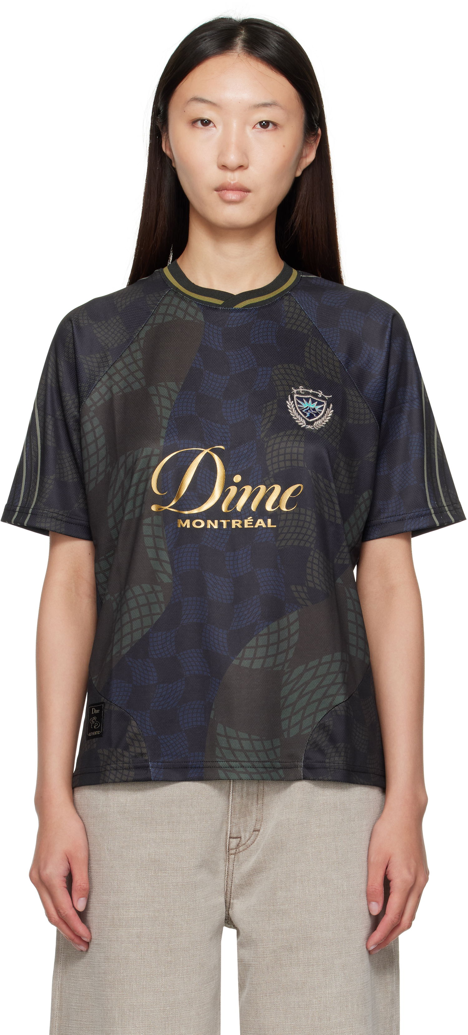 Dres Dime Dime Checkered Home Jersey Čierna | DIMESU254BLK, 0
