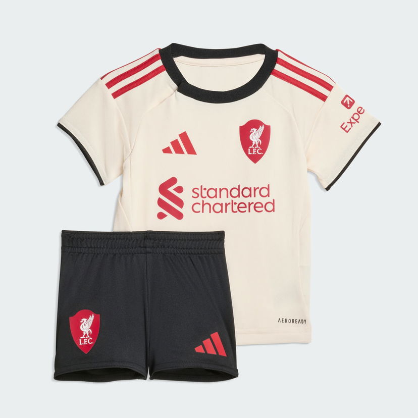 Súprava adidas Performance Liverpool FC 25/26 Away Kit Čierna | JV6462