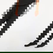 Brushed Terry Cuffed Pant Black