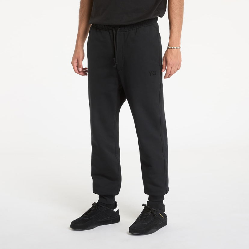 Tepláky Y-3 Brushed Terry Cuffed Pant Black Čierna | IW0070