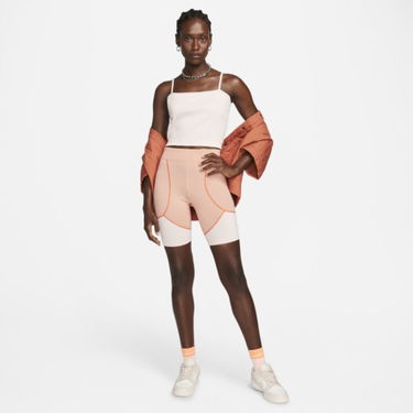 Crop Top Nike Ribbed Crop Top Ružová | DM6737-610, 0