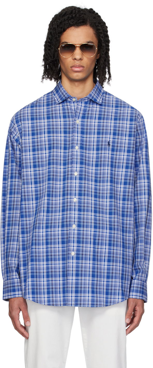 Blue Classic Fit Shirt