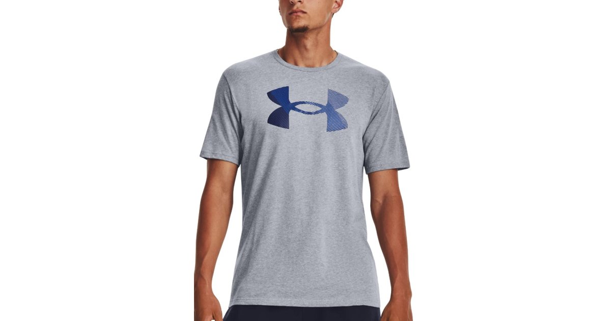 Tričko Under Armour Big Logo Fill Tee Šedá | 1379451-035, 1