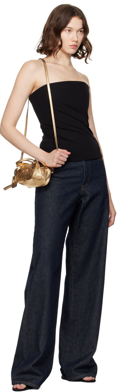 Kabelka Versace Versace Tag Bowling Metallic Mini Bag Metalická | 1019178_1A15180, 3