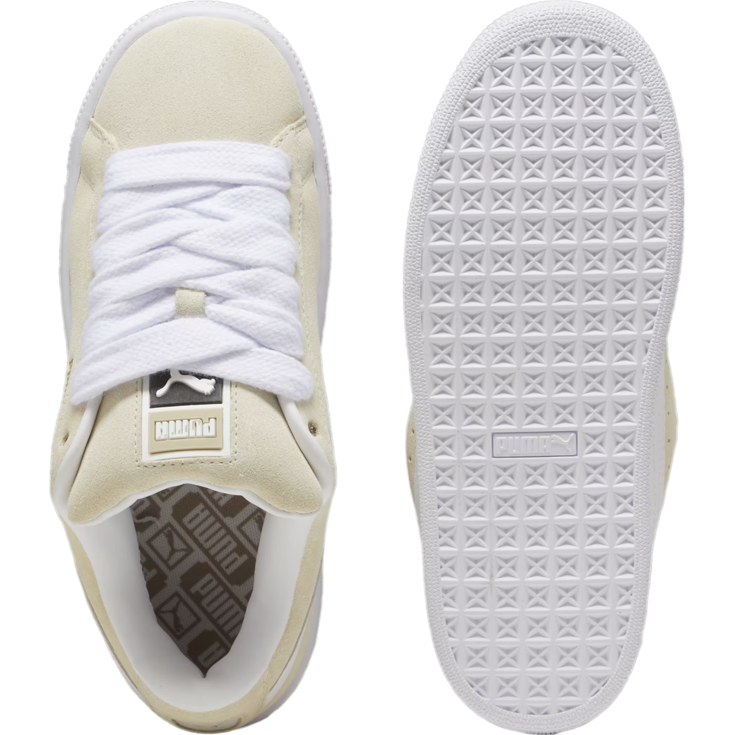 Tenisky a topánky Puma Suede XL Béžová | 395205-009, 1