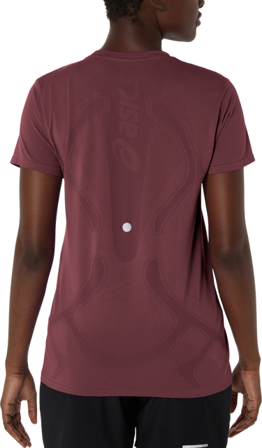 Tričko Asics Asics Road Seamless Short Sleeve Running T-Shirt Vínová | 2012d292-600, 2
