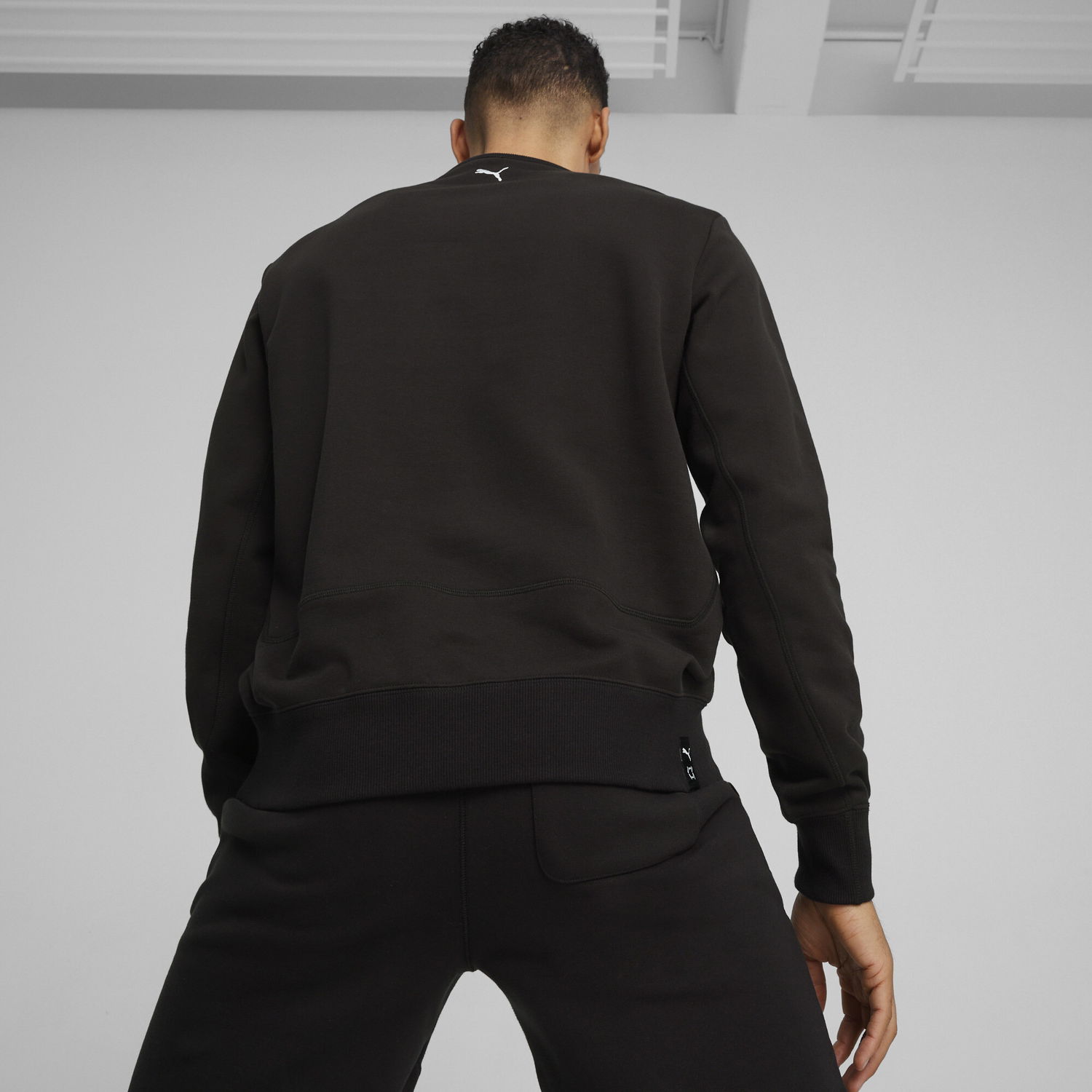 Mikina Puma Pivot Crewneck Sweatshirt Čierna | 624782_04, 1