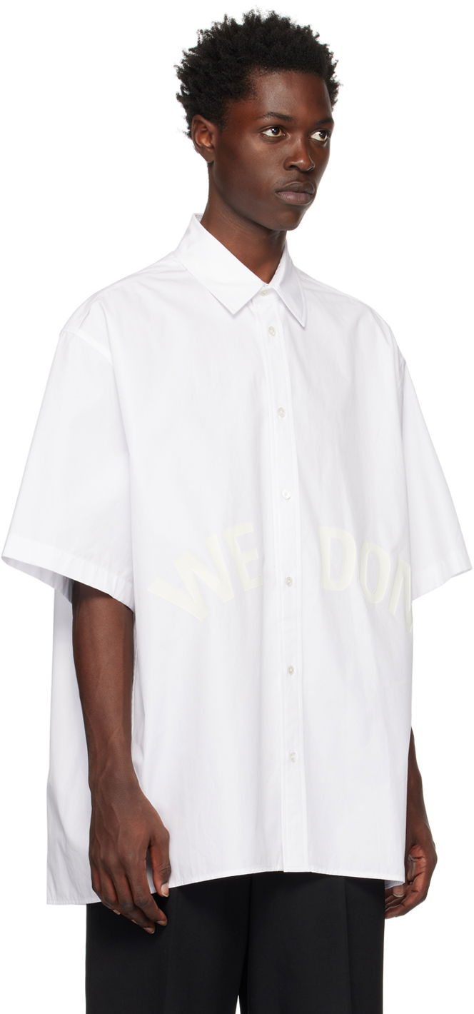 Košeľa We11done We11done Printed Shirt Biela | WD-SH3-22-214-U-WH, 1