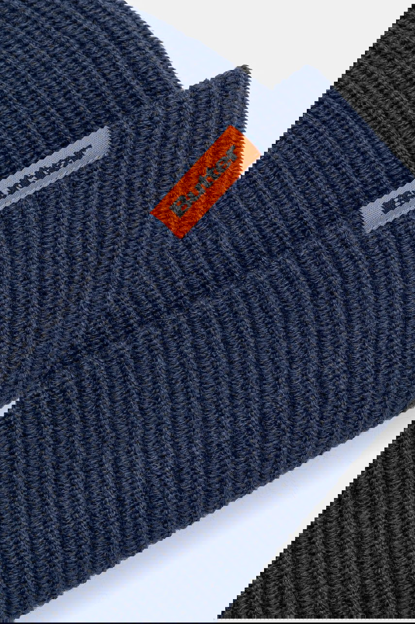 Kulicha Butter Goods Tall Wharfie Beanie Navy | BG243811, 1