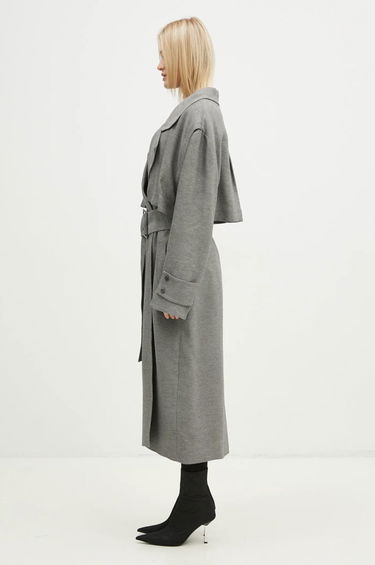 Trenčkot JW Anderson JW Anderson Longline Trench Coat Šedá | CO0310.PG1640.929, 1