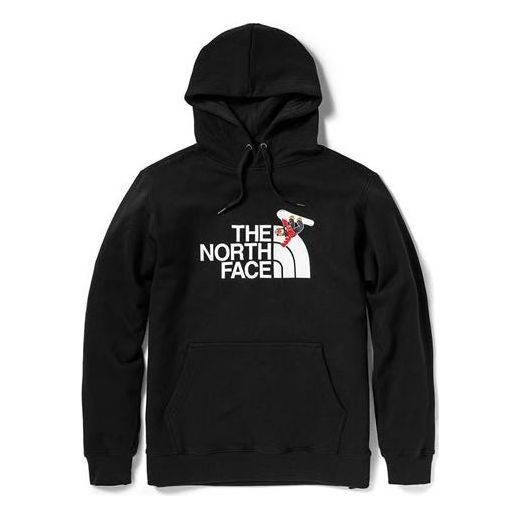Mikina The North Face Drew Peak Graphic Print Hoodie Čierna | NF0A5JVQ-JK3