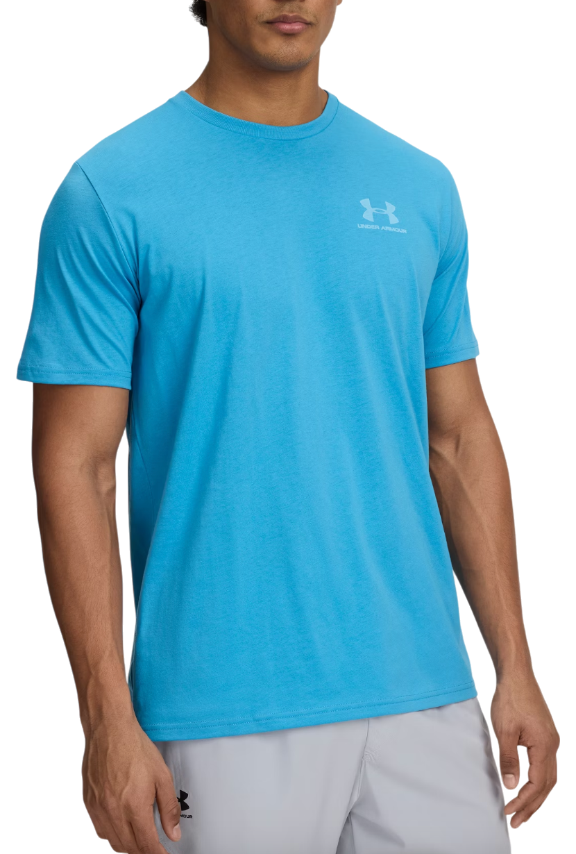Tričko Under Armour Sportstyle Left Chest Short Sleeve T-Shirt Modrá | 1326799-453, 0