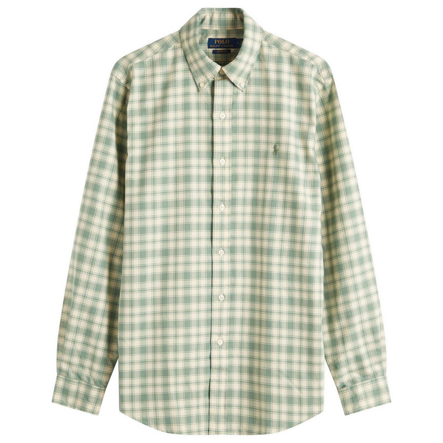 Košeľa Polo by Ralph Lauren Ralph Lauren Men's Custom Fit Oxford Shirt, Size Large Zelené | 710968962001, 0