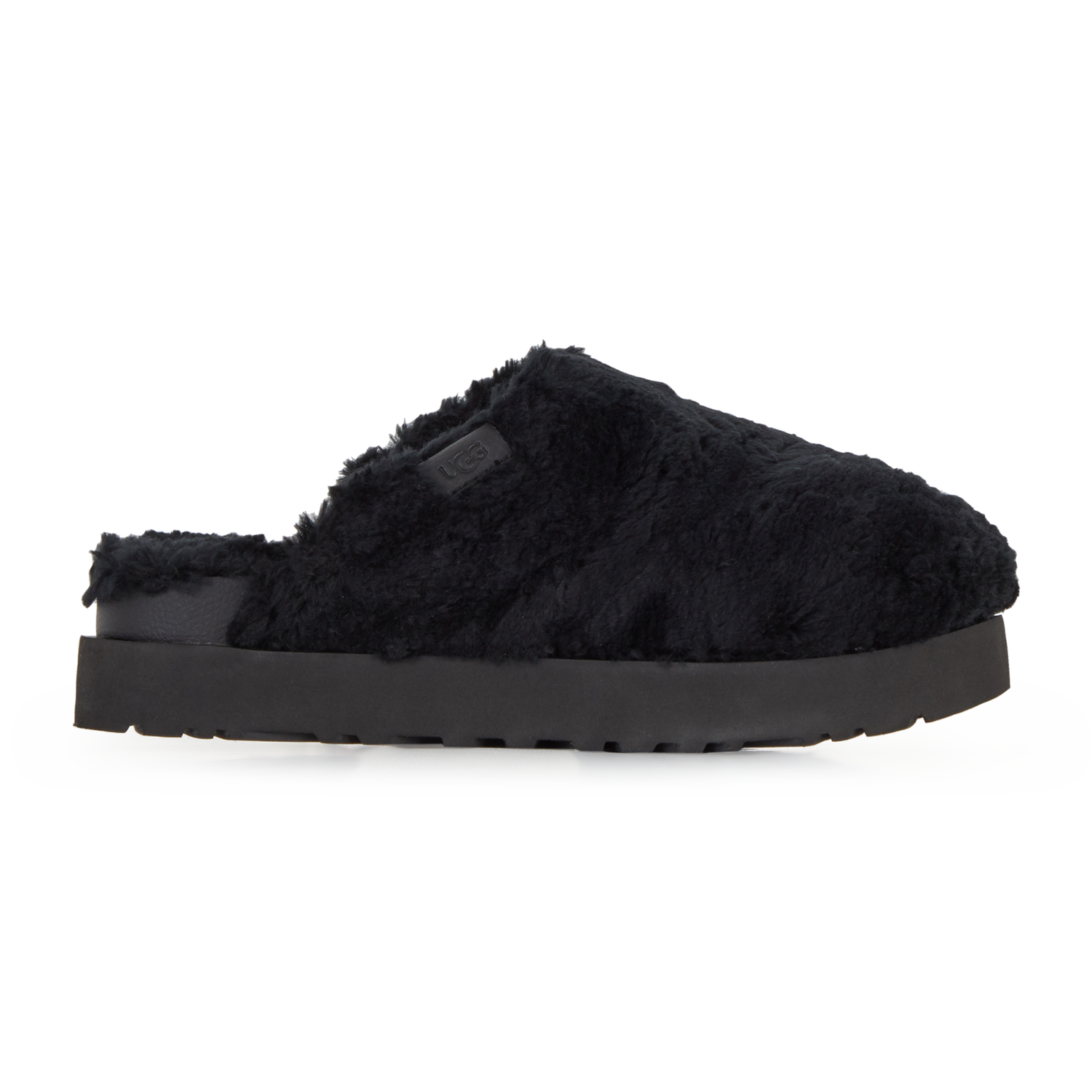 Tenisky a topánky UGG Fuzz Sugar Slide Noir Čierna | 1135132-BLK, 0