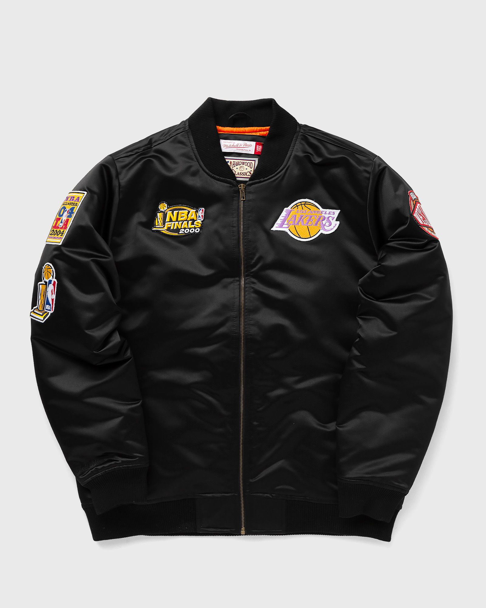 NBA SATIN BOMBER JACKET LOS ANGELES LAKERS