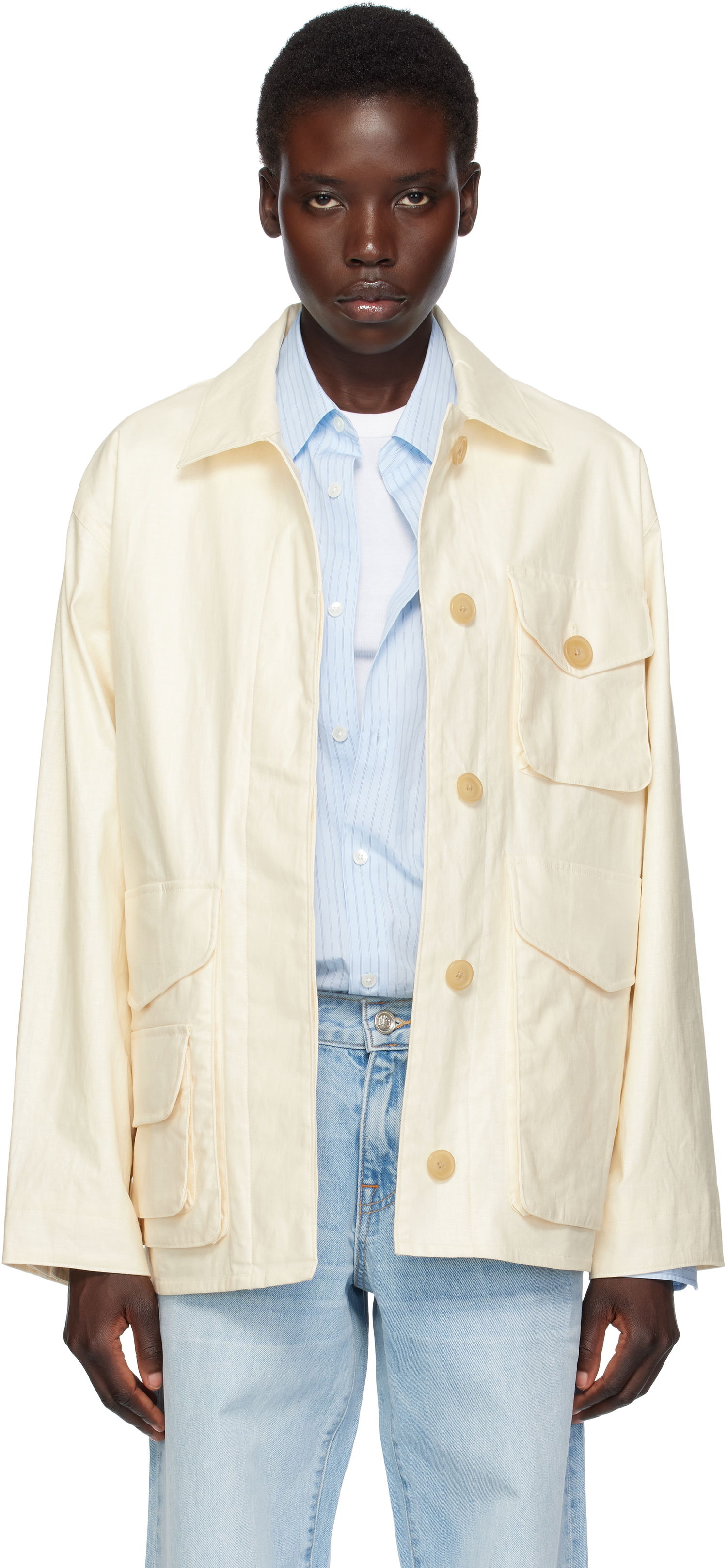 Bunda rag & bone Rag & Bone Aston Field Jacket Béžová | WAW25P20094709, 0