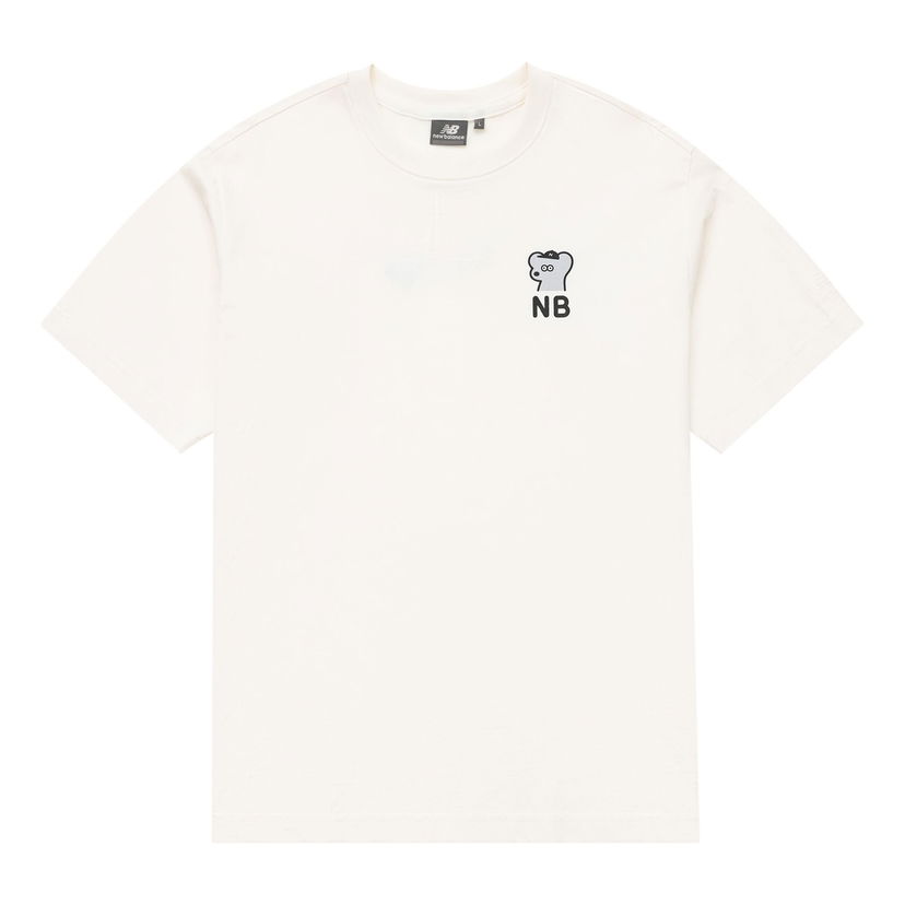 Tričko New Balance SEIJI ANDY Graphic T-Shirt Biela | 5ED26191-IV