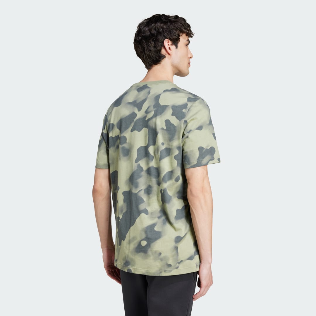 Tričko adidas Performance Future Icons Allover Print T-Shirt Zelené | IW8606, 0